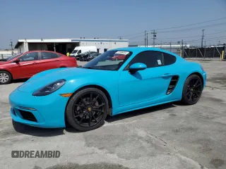 2018 Porsche 718 Cayman z VIN WP0AA2A86JK261947, wystawiony jako Copart lot #51666454 z przebiegiem 71 309 mil mil oraz Szkody całkowita. Historia ofert i sprzedaży dostępna na DreamBid. Obrazek 1.