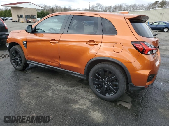 2022 Mitsubishi Outlander Sport ES with VIN JA4ARUAU8NU013690, listed as a Copart auction lot 49910125 with 67,531 mi miles and Salvage Title. Bid and sale history available at carsss.com. Image 2.