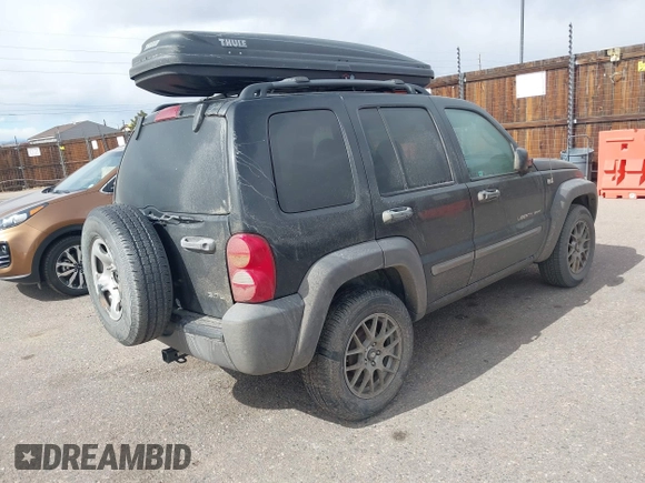 2002 Jeep Liberty Sport with VIN 1J4GL48K02W313000, listed as a IAAI auction lot 41837671 with 168,362 mi miles. Bid and sale history available at carsss.com. Image 4.
