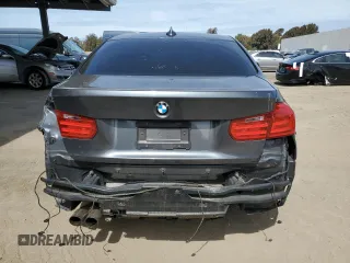 2015 BMW 3 Series 328i with VIN WBA3C1C54FK121402, listed as a Copart auction lot 50267995 with 43,994 mi miles and Salvage Title. Bid and sale history available at carsss.com. Image 6.