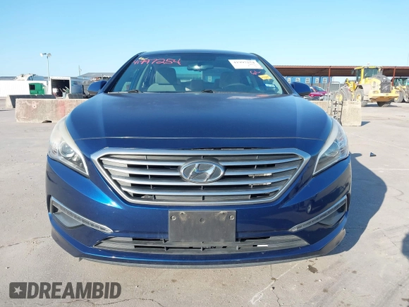 2015 Hyundai Sonata 2.4L SE with VIN 5NPE24AFXFH237794, listed as a IAAI auction lot 41997254 with 89,547 mi miles. Bid and sale history available at carsss.com. Image 12.