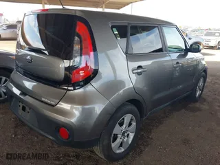 2017 Kia Soul with VIN KNDJN2A22H7497623, listed as a IAAI auction lot 41898439 with 105,719 mi miles. Bid and sale history available at carsss.com. Image 4.