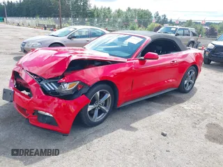 2015 Ford Mustang V6 with VIN 1FATP8EM7F5419323, listed as a IAAI auction lot 42553156 with 93,388 mi miles and . Bid and sale history available at DreamBid. Image 22.