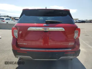 2023 Ford Explorer Limited with VIN 1FMSK8FH7PGB25914, listed as a Copart auction lot 54555315 with 34,275 mi miles and Clean Title. Bid and sale history available at carsss.com. Image 6.