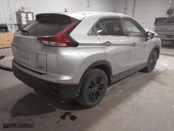 2022 Mitsubishi Eclipse Cross LE with VIN JA4ATVAA1NZ002479, listed as a IAAI auction lot 41359871 with 22,701 mi miles. Bid and sale history available at carsss.com. Image 4.