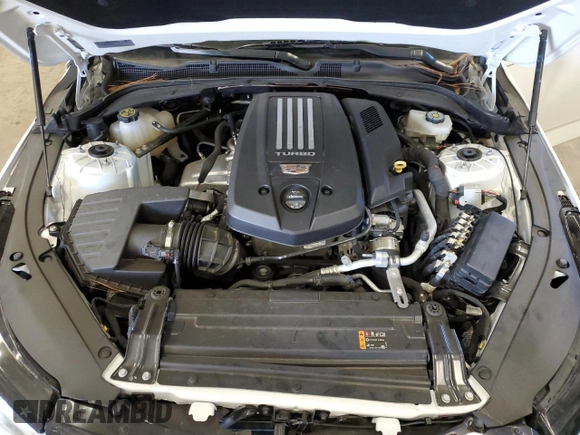 2022 Cadillac CT4-V z VIN 1G6DH5RL5N0115708, wystawiony jako Copart lot #47453785 z przebiegiem 47 152 mil mil oraz Tytuł czysty. Historia ofert i sprzedaży dostępna na DreamBid. Obrazek 11.