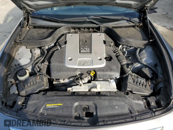 2013 Infiniti G37 x z VIN JN1CV6AR0DM356965, wystawiony jako Copart lot #49168145 z przebiegiem 136 584 mil mil oraz Szkoda całkowita • Salvage title. Historia ofert i sprzedaży dostępna na DreamBid. Obrazek 11.