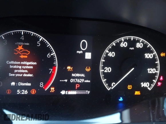 2023 Honda HR-V LX with VIN 3CZRZ1H32PM738790, listed as a IAAI auction lot 41873147 with 17,629 mi miles and . Bid and sale history available at DreamBid. Image 7.