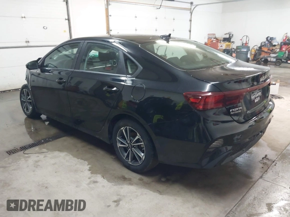 2024 Kia Forte LXS with VIN 3KPF24AD6RE749967, listed as a IAAI auction lot 41585989 with 16,635 mi miles. Bid and sale history available at carsss.com. Image 3.