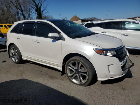 2013 Ford Edge Sport with VIN 2FMDK4AK5DBC83319, listed as a Copart auction lot 47864435 with 142,877 mi miles and Salvage Title. Bid and sale history available at carsss.com. Image 4.