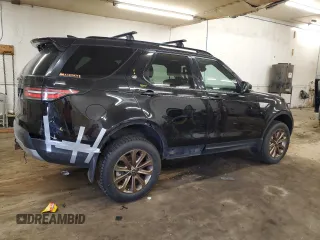 2017 Land Rover Discovery HSE with VIN SALRRBBK9HA014713, listed as a Copart auction lot 48424405 with 112,629 mi miles and Salvage Title. Bid and sale history available at DreamBid. Image 3.