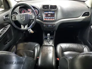 2014 Dodge Journey Crossroad with VIN 3C4PDCGG8ET284320, listed as a Copart auction lot 46924985 with 192,321 mi miles and Salvage title. Bid and sale history available at DreamBid. Image 8.
