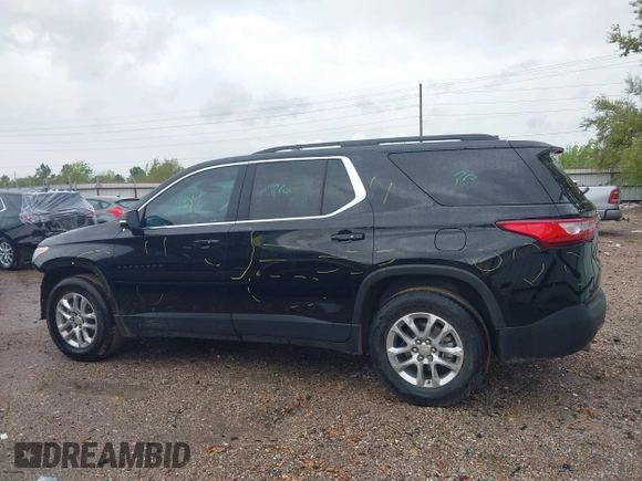 2020 Chevrolet Traverse LT with VIN 1GNERHKW6LJ319341, listed as a IAAI auction lot 41906357 with 84,653 mi miles and . Bid and sale history available at DreamBid. Image 15.