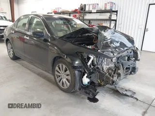 2011 Honda Accord EX-L with VIN 1HGCP3F86BA021277, listed as a IAAI auction lot 42473399 with 146,910 mi miles and . Bid and sale history available at DreamBid. Image 1.