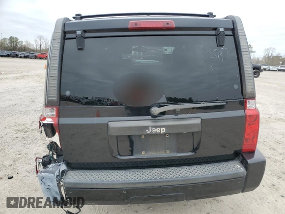2006 Jeep Commander with VIN 1J8HH48N06C324424, listed as a Copart auction lot 89406105 with 207,170 mi miles and Salvage Title. Bid and sale history available at carsss.com. Image 6.