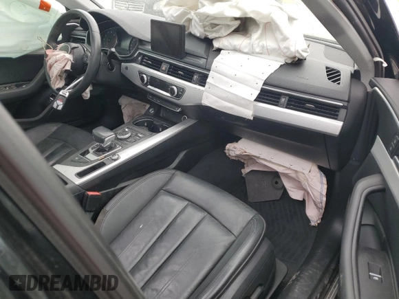 2018 Audi A4 Premium with VIN WAUKMAF40JA115039, listed as a Copart auction lot 47792475 with 0 mi miles and Salvage Title. Bid and sale history available at carsss.com. Image 8.