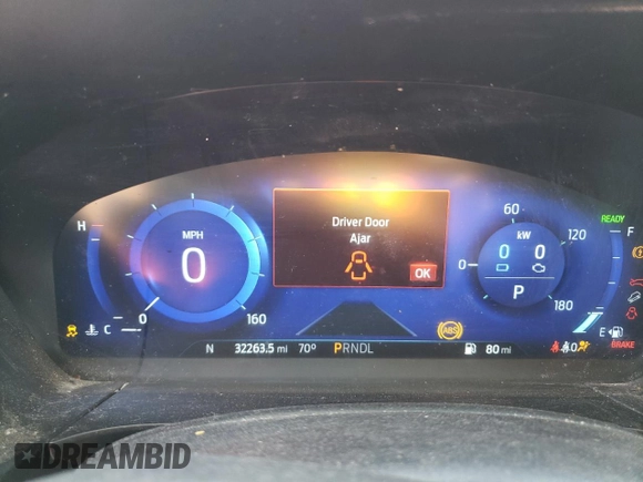 2020 Ford Escape SE Sport Hybrid with VIN 1FMCU0BZXLUB75278, listed as a Copart auction lot 46515075 with 32,263 mi miles and Salvage Title. Bid and sale history available at DreamBid. Image 9.