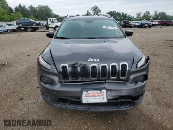 2016 Jeep Cherokee Altitude with VIN 1C4PJMCB2GW277417, listed as a Copart auction lot 61575165 with 125,396 mi miles and Salvage title. Bid and sale history available at DreamBid. Image 5.