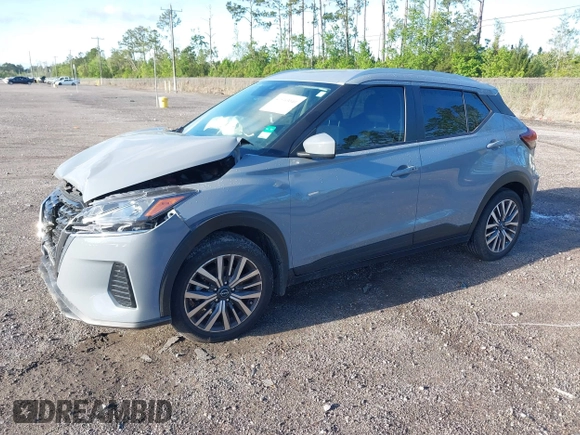 2023 Nissan Kicks SV with VIN 3N1CP5CV0PL534886, listed as a IAAI auction lot 41963040 with 20,841 mi miles. Bid and sale history available at carsss.com. Image 17.