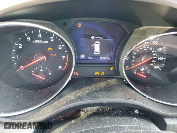 2021 Kia Sedona EX with VIN KNDMB5C19M6667326, listed as a Copart auction lot 42895925 with 47,907 mi miles and Salvage Title. Bid and sale history available at carsss.com. Image 9.