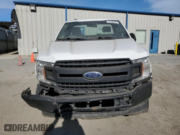 2018 Ford F-150 XL with VIN 1FTMF1CB8JKF26076, listed as a Copart auction lot 42238285 with 149,617 mi miles and Salvage Title. Bid and sale history available at carsss.com. Image 5.