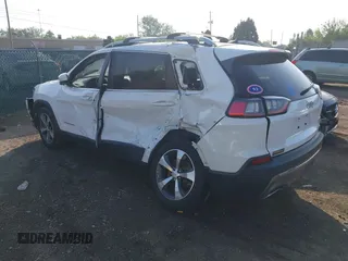 2019 Jeep Cherokee Limited with VIN 1C4PJLDX9KD110531, listed as a IAAI auction lot 42274064 with 87,450 mi miles and . Bid and sale history available at DreamBid. Image 3.