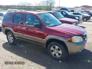 2004 Mazda Tribute ES with VIN 4F2CZ96134KM08137, listed as a IAAI auction lot 41832051 with 198,571 mi miles and . Bid and sale history available at carsss.com. Image 1.