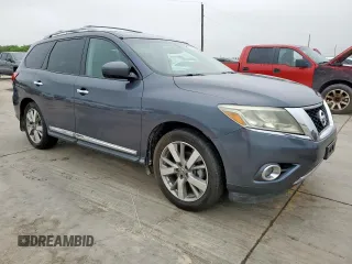 2014 Nissan Pathfinder SL with VIN 5N1AR2MNXEC624224, listed as a Copart auction lot 55322405 with 212,433 mi miles and Clean Title. Bid and sale history available at DreamBid. Image 4.