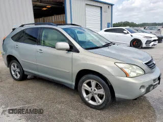 2006 Lexus RX 400h with VIN JTJGW31U260004024, listed as a Copart auction lot 57281205 with 166,426 mi miles and Clean title. Bid and sale history available at DreamBid. Image 4.