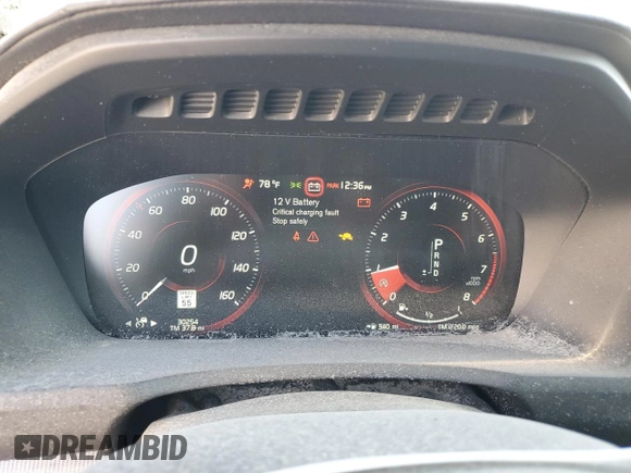 2019 Volvo XC90 R-Design with VIN YV4A22PM0K1494406, listed as a Copart auction lot 68379282 with 30,254 mi miles. Bid and sale history available at carsss.com. Image 9.