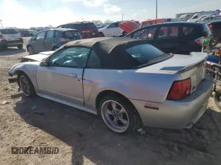 2003 Ford Mustang GT Deluxe with VIN 1FAFP45X53F389924, listed as a Copart auction lot 43318175 with 0 mi miles and Salvage Title. Bid and sale history available at carsss.com. Image 2.