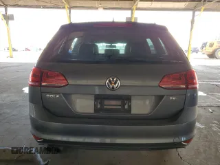 2015 Volkswagen Golf SportWagen TSI SE with VIN 3VWC17AU9FM505834, listed as a Copart auction lot 43043225 with 142,721 mi miles and Salvage Title. Bid and sale history available at carsss.com. Image 6.