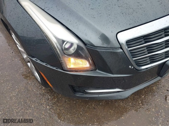 2015 Cadillac ATS Coupe Standard RWD with VIN 1G6AA1RX4F0118099, listed as a IAAI auction lot 41452251 with 163,432 mi miles. Bid and sale history available at carsss.com. Image 6.