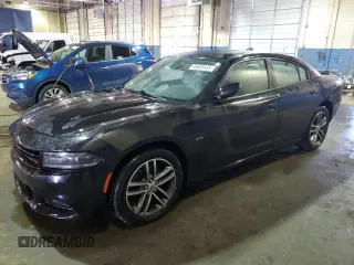 2018 Dodge Charger GT with VIN 2C3CDXJG2JH210882, listed as a Copart auction lot 46608465 with 123,719 mi miles and Salvage Title. Bid and sale history available at carsss.com. Image 1.