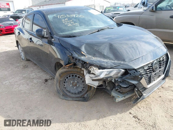 2023 Nissan Sentra S with VIN 3N1AB8BV2PY300230, listed as a IAAI auction lot 41533920 with 34,941 mi miles and . Bid and sale history available at DreamBid. Image 6.
