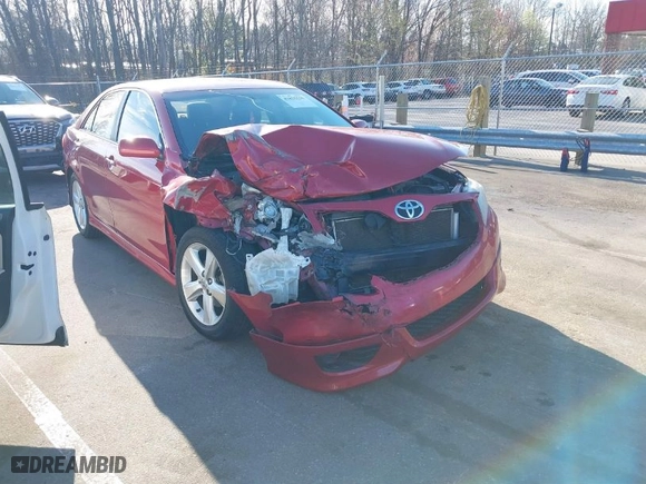 2011 Toyota Camry LE with VIN 4T1BF3EK7BU737707, listed as a IAAI auction lot 41835539 with 1 mi miles. Bid and sale history available at carsss.com. Image 1.