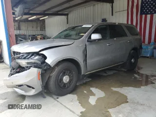 2021 Dodge Durango Pursuit with VIN 1C4SDJFT9MC823485, listed as a Copart auction lot 55207395 with 35,936 mi miles and Salvage title. Bid and sale history available at DreamBid. Image 1.