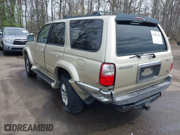 2002 Toyota 4Runner SR5 z VIN JT3HN86R920378091, wystawiony jako IAAI lot #41892356 z przebiegiem 326 312 mil mil oraz . Historia ofert i sprzedaży dostępna na DreamBid. Obrazek 6.