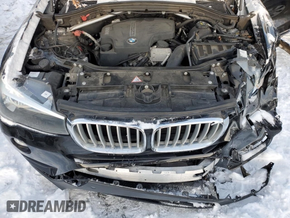 2016 BMW X3 xDrive28i with VIN 5UXWX9C56G0D72472, listed as a Copart auction lot 87947105 with 108,023 mi miles and Salvage Title. Bid and sale history available at DreamBid. Image 12.