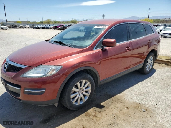 2007 Mazda CX-9 Grand Touring with VIN JM3TB28Y070102526, listed as a Copart auction lot 53158995 with 199,227 mi miles and Clean Title. Bid and sale history available at carsss.com. Image 1.