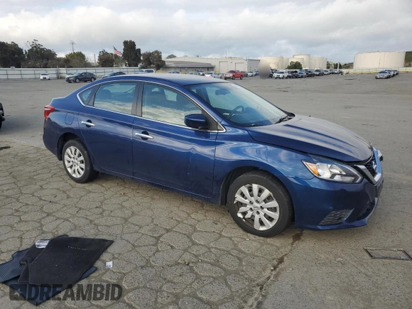 2017 Nissan Sentra S with VIN 3N1AB7AP1HY230136, listed as a Copart auction lot 50943125 with 64,616 mi miles and Salvage Title. Bid and sale history available at carsss.com. Image 4.