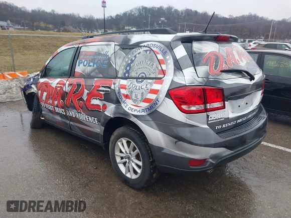 2018 Dodge Journey SXT z VIN 3C4PDCBG2JT186899, wystawiony jako IAAI lot #41465626 z przebiegiem 40 079 mil mil oraz . Historia ofert i sprzedaży dostępna na DreamBid. Obrazek 3.