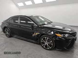 2019 Toyota Camry LE with VIN 4T1B11HK1KU711327, listed as a Copart auction lot 50126465 with 111,320 mi miles and Clean Title. Bid and sale history available at carsss.com. Image 4.