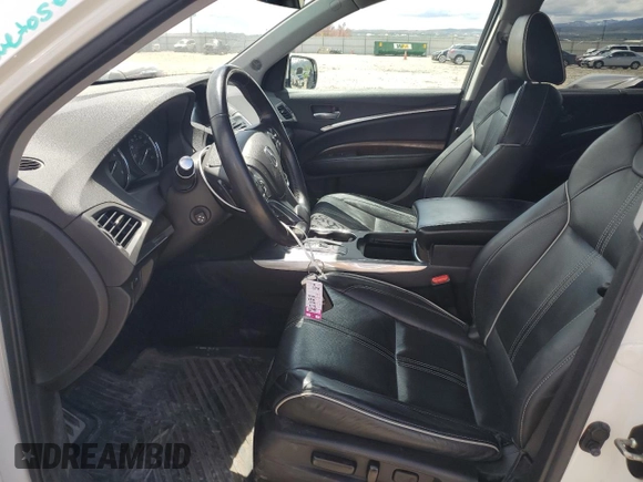 2017 Acura MDX Sport Hybrid w/Advance Pkg with VIN 5FRYD7H76HB000856, listed as a Copart auction lot 53651514 with 133,933 mi miles. Bid and sale history available at carsss.com. Image 7.