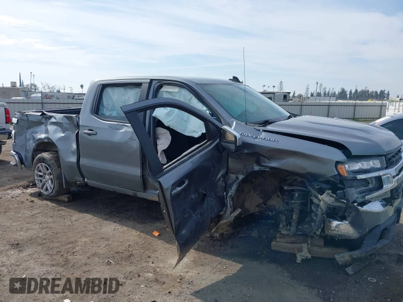 2020 Chevrolet Silverado 1500 LT with VIN 3GCPWCED4LG281018, listed as a IAAI auction lot 41605889 with 91,191 mi miles. Bid and sale history available at carsss.com. Image 13.