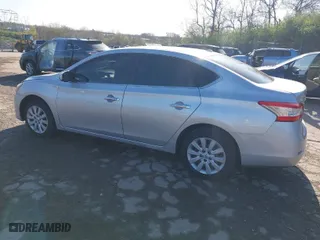2015 Nissan Sentra SV with VIN 3N1AB7AP1FY266633, listed as a IAAI auction lot 41931538 with 120,224 mi miles. Bid and sale history available at carsss.com. Image 3.