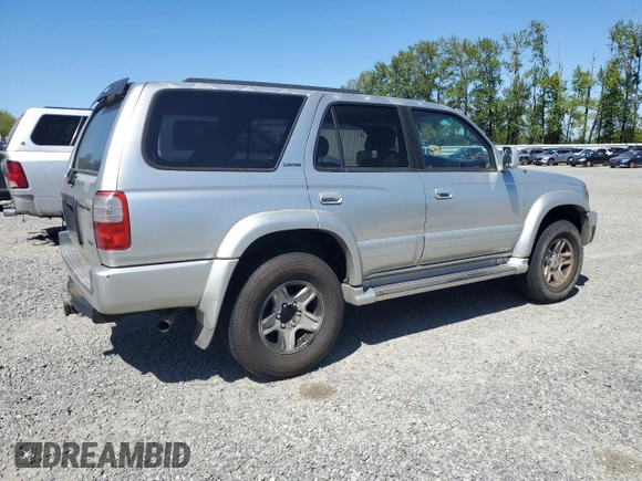 1999 Toyota 4Runner Limited z VIN JT3HN87R1X9024311, wystawiony jako Copart lot #55877715 z przebiegiem 288 859 mil mil oraz Czysty tytuł • Clean title. Historia ofert i sprzedaży dostępna na DreamBid. Obrazek 3.