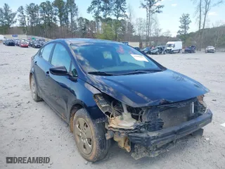 2018 Kia Forte LX with VIN 3KPFK4A71JE214253, listed as a IAAI auction lot 41888881 with 256,688 mi miles. Bid and sale history available at carsss.com. Image 1.