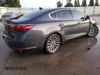 2017 Kia Cadenza Technology with VIN KNALC4J12H5073093, listed as a Copart auction lot 85308234 with 108,957 mi miles and Clean Title. Bid and sale history available at carsss.com. Image 3.