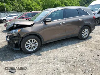 2019 Kia Sorento LX with VIN 5XYPG4A57KG529499, listed as a Copart auction lot 59504835 with 102,208 mi miles and Salvage title. Bid and sale history available at DreamBid. Image 1.